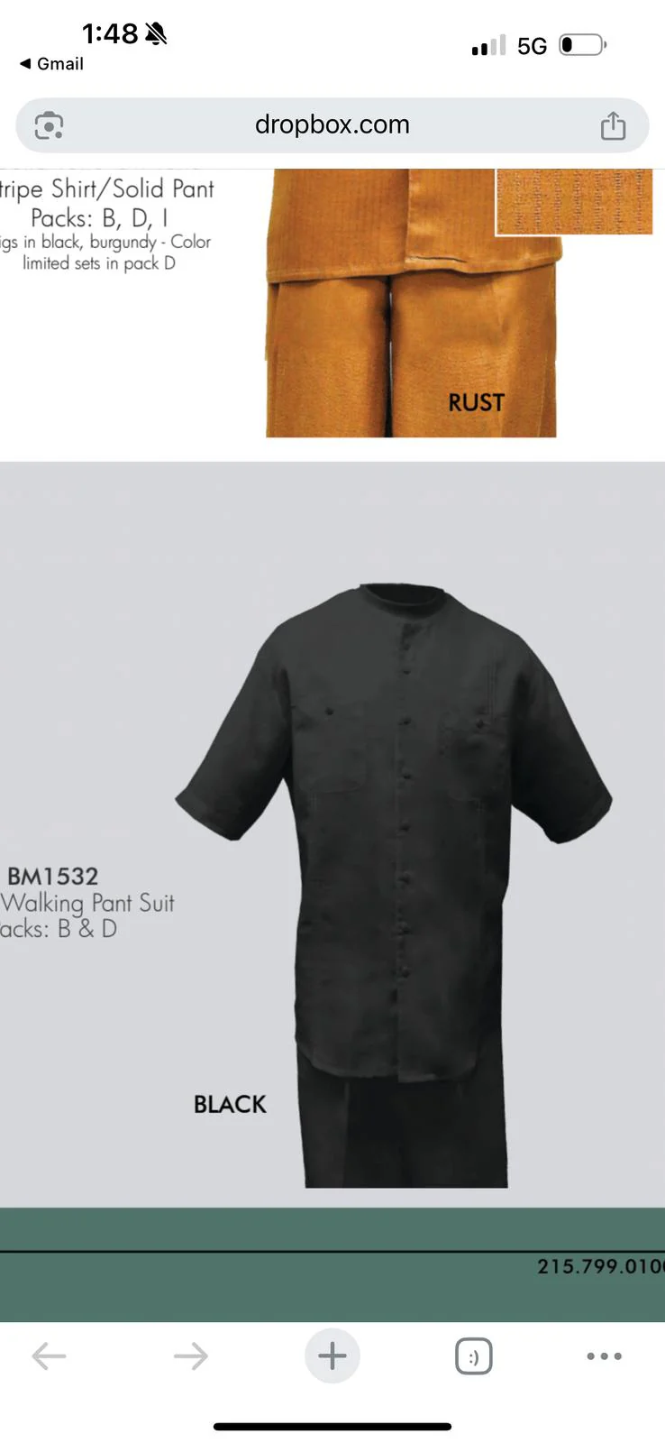 Men’s Black Banded Collar Walking Suit – Short Sleeve Shirt and Matching Pants Banded Collar Linen Fabric - Image 6