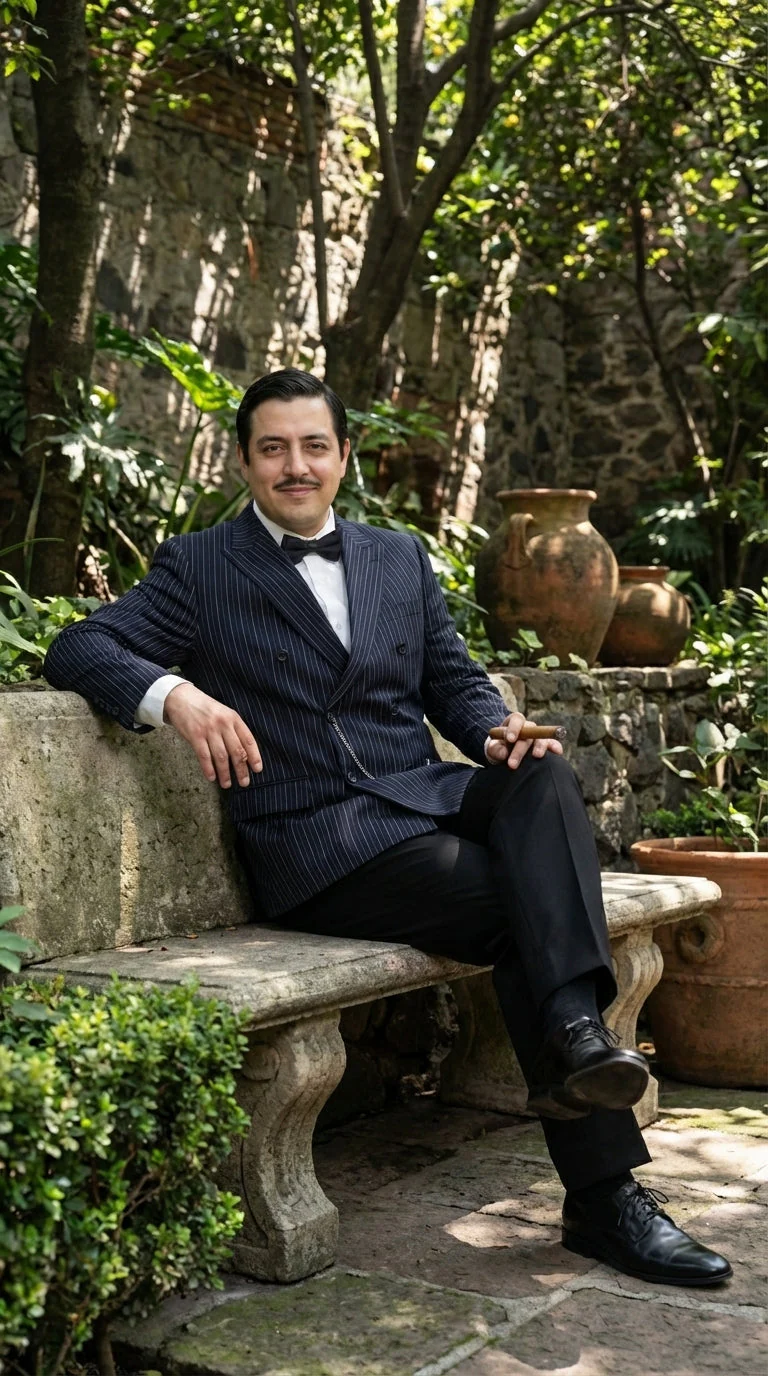 Men’s Black Pinstripe Blazer Gomez Addams Inspired Jacket – Vintage Double Breasted Formal Blazer, Classic Party Costume Wear, Elegant Evening - Image 9