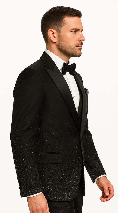 Men’s Formal Tuxedo in Black – After Six Classic Style - Image 4