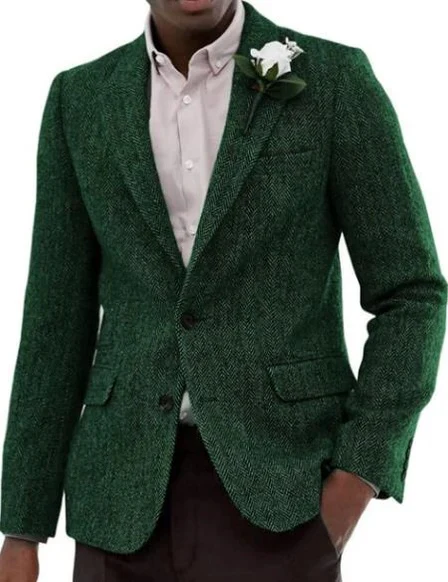 Men’s Green Western Blazer Jacket – Classic Cowboy Style Sport Coat for Wedding, Party and Formal Events - Image 11