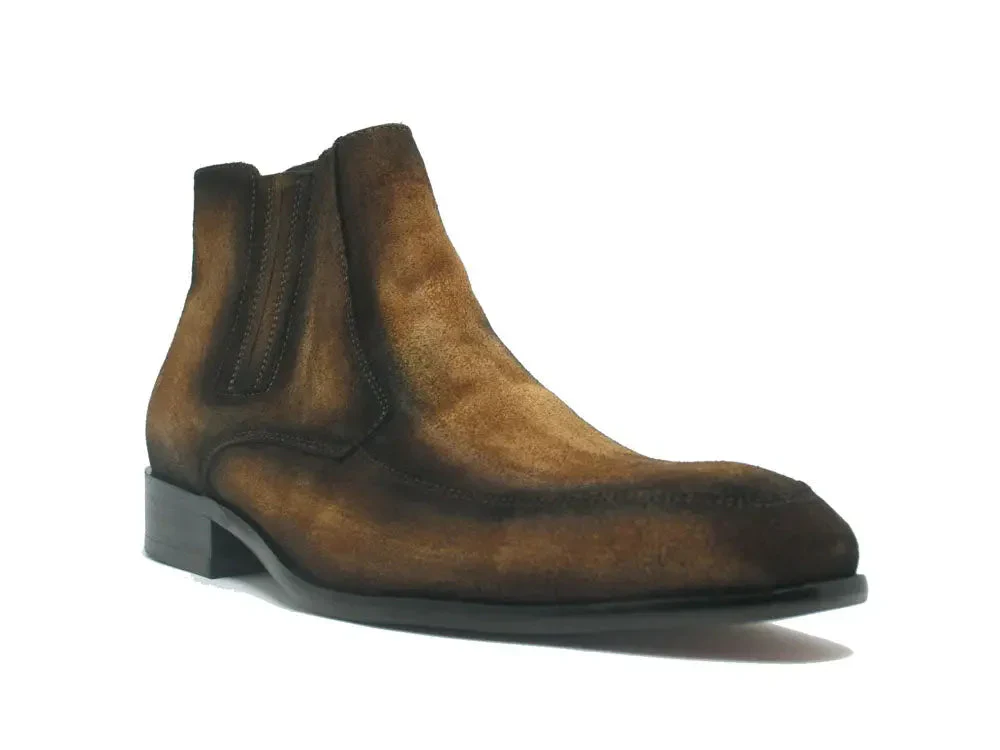Men’s Leather Suede Chelsea Boots - Image 3