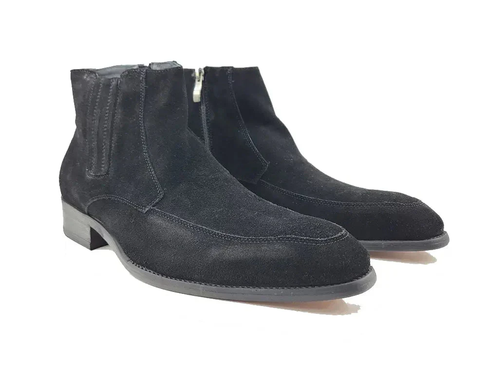 Men’s Leather Suede Chelsea Boots - Image 7