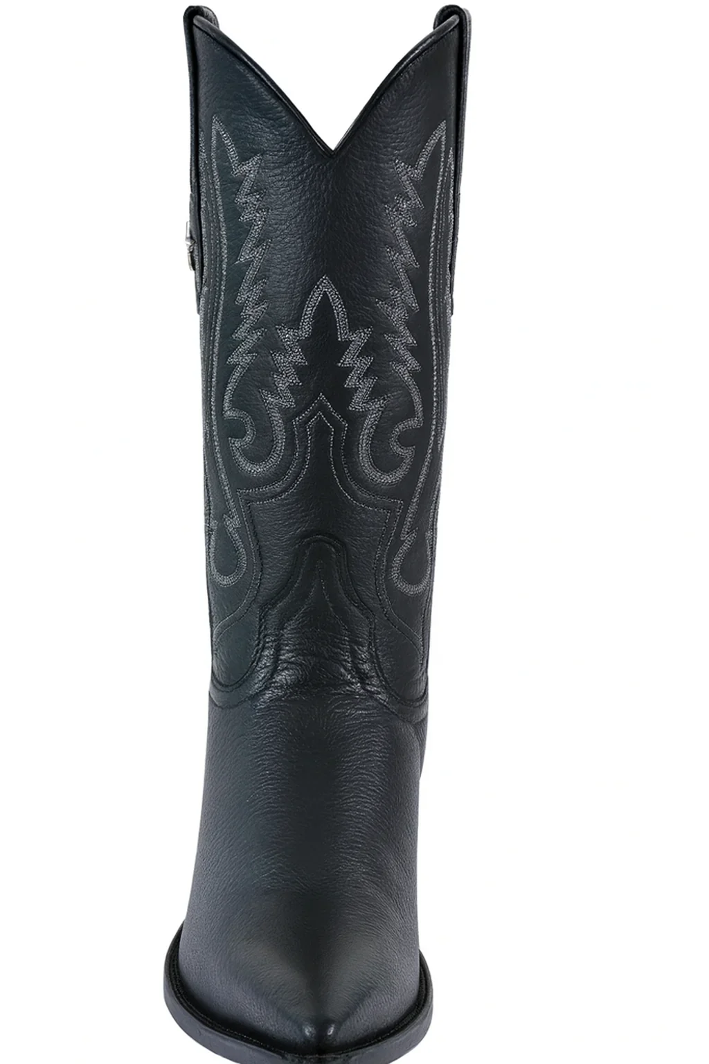 Men’s Los Altos Genuine Deer Leather Boots – Black - Image 3
