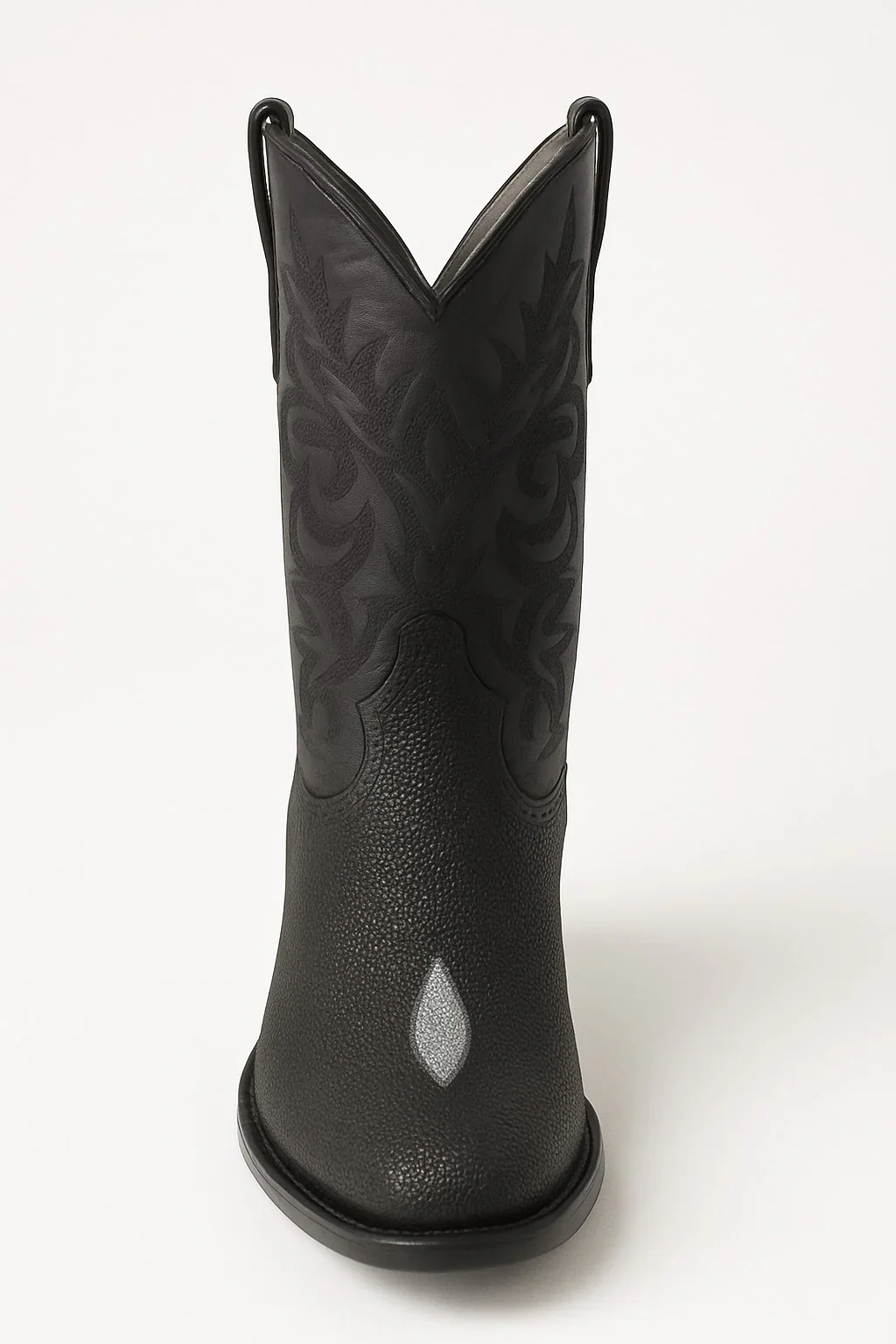 Men’s Los Altos Single Stone Stingray Boots – Exotic Stingray Leather Western Cowboy Boots
