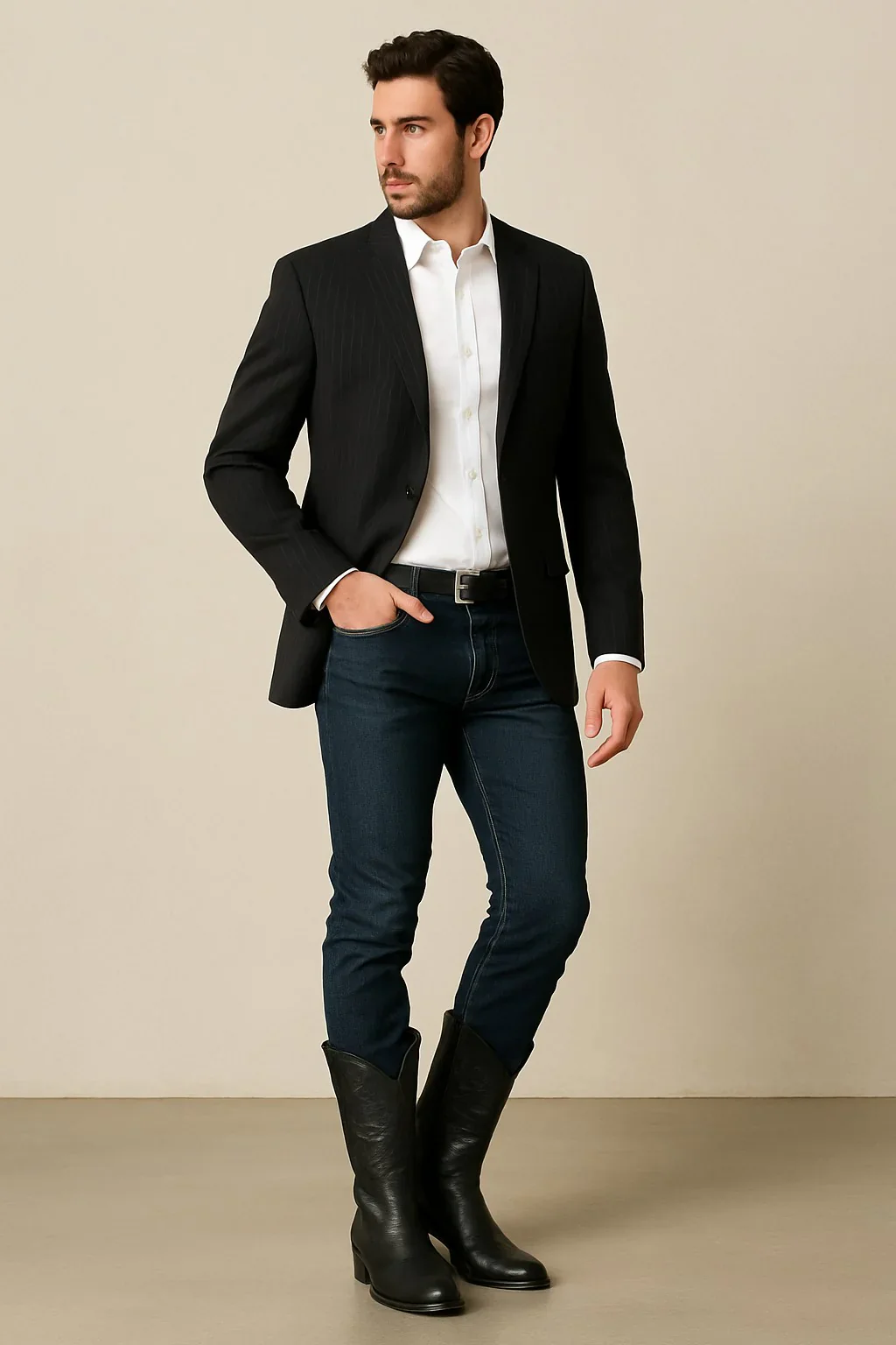 Men’s Los Altos Single Stone Stingray Boots – Exotic Stingray Leather Western Cowboy Boots - Image 6