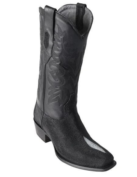 Men’s Los Altos Single Stone Stingray Boots – Exotic Stingray Leather Western Cowboy Boots - Image 9
