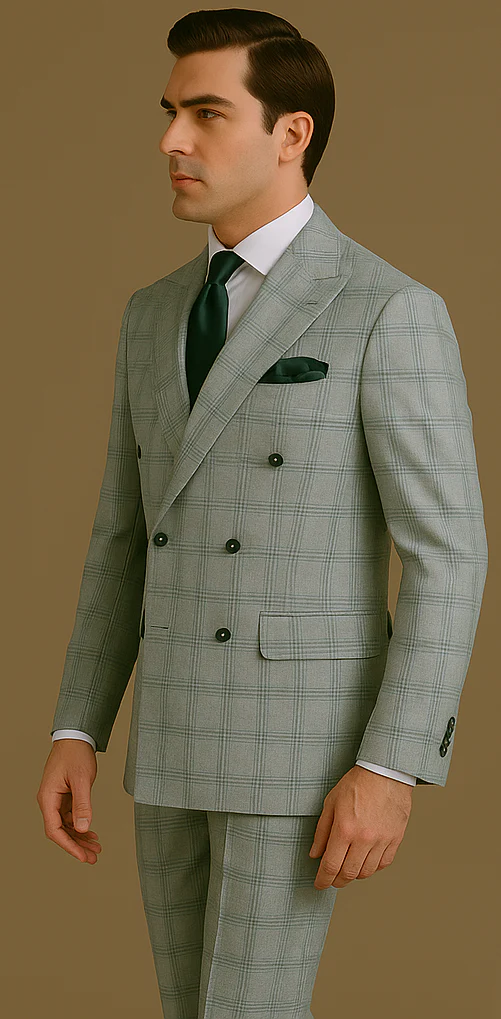 Men’s Rossi Man Milano RM1828 – Slim Fit Modern Suit | Stylish Formal Wear - Image 3