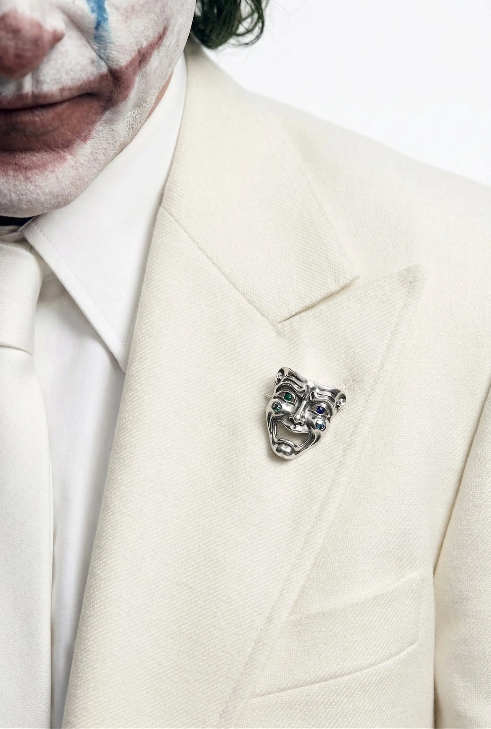 Men’s White Blazer Joker Folie à Deux Arthur Fleck Inspired Jacket – Classic Formal Party Blazer, Elegant Evening Wear, Stylish Costume Blazer - Image 12