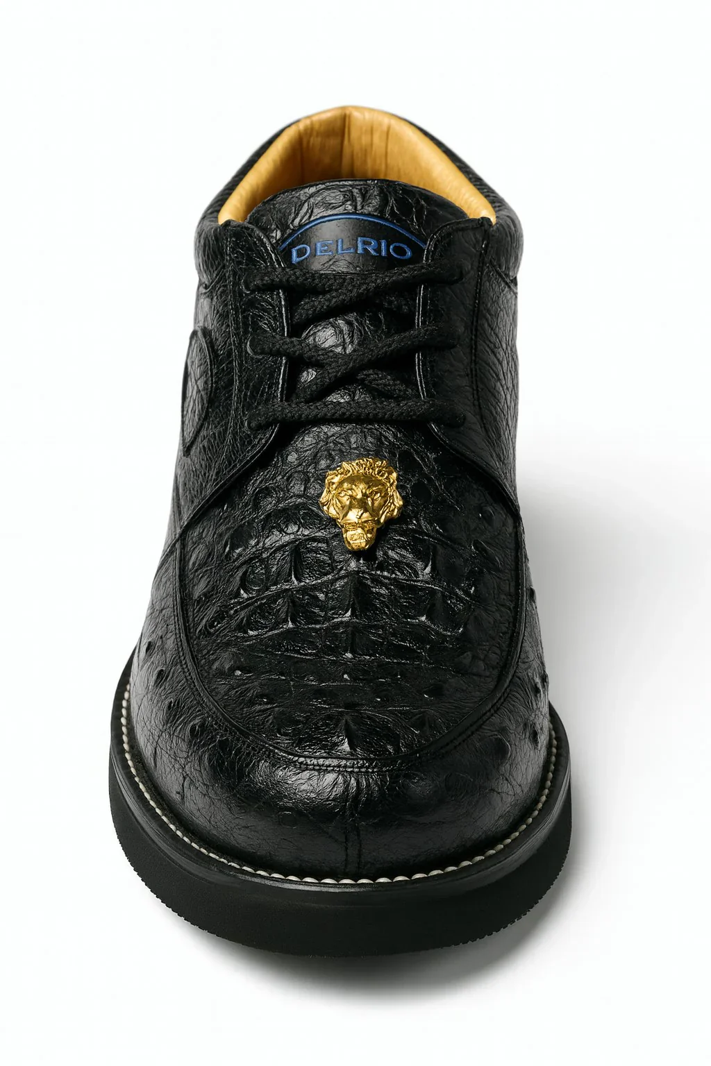 Men’s Wild West Caiman & Ostrich Skin Boots – Handmade Exotic Leather Western Cowboy Boots - Image 6
