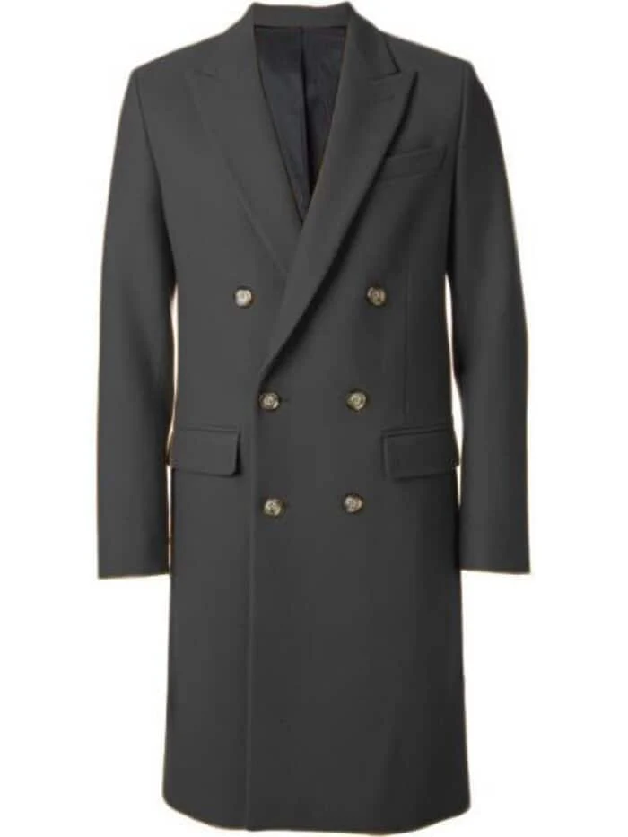 Men's 44Inch Long Double Breasted Overcoat Winter Men's Topcoat Sale