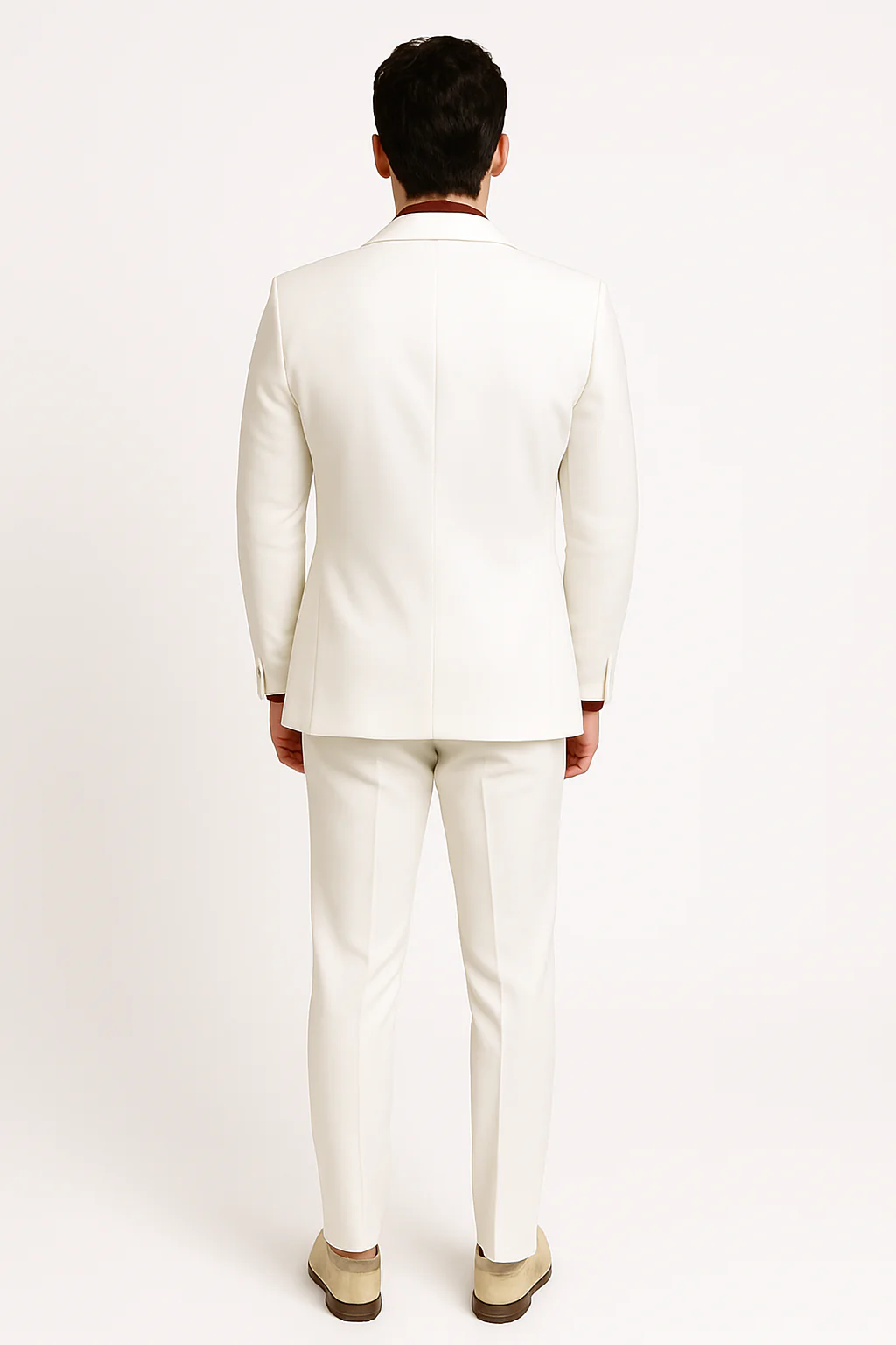 Mens Al Pacino Tony Montana Scarface Package | White Suit + Red Shirt - Image 2