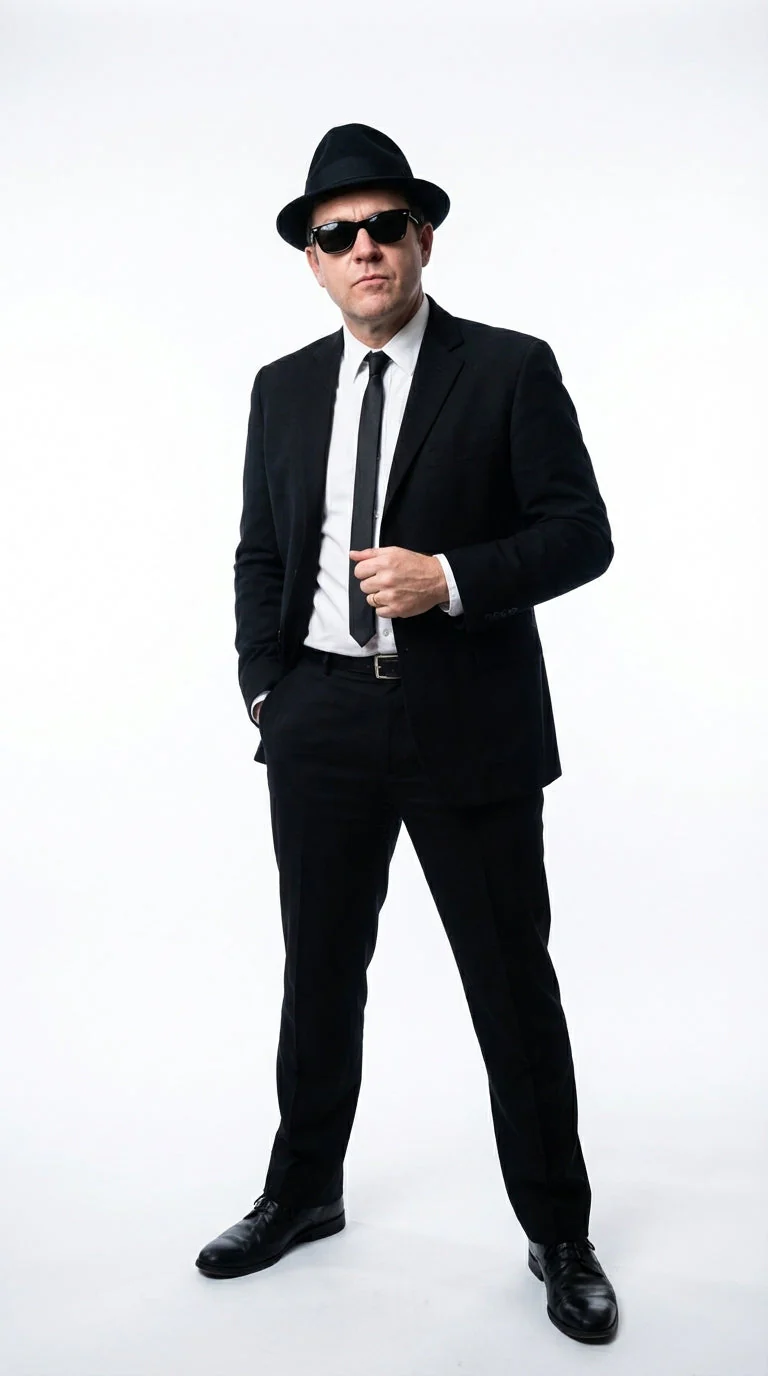Mens Black Blazer – Vincent Vega Inspired Pulp Fiction Style Classic Formal Blazer for Men Retro Vintage Jacket