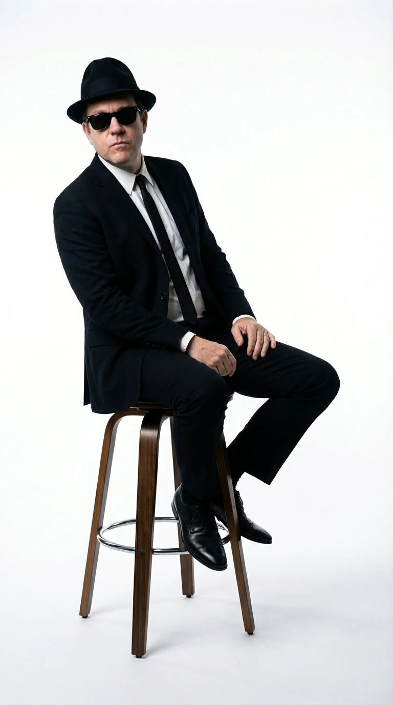 Mens Black Blazer – Vincent Vega Inspired Pulp Fiction Style Classic Formal Blazer for Men Retro Vintage Jacket - Image 4