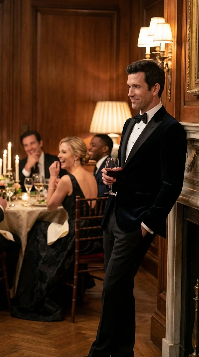 Mens Black Tuxedo Blazer – James Bond Inspired 007 Style Formal Dinner Jacket for Wedding and Evening Wear - Image 6