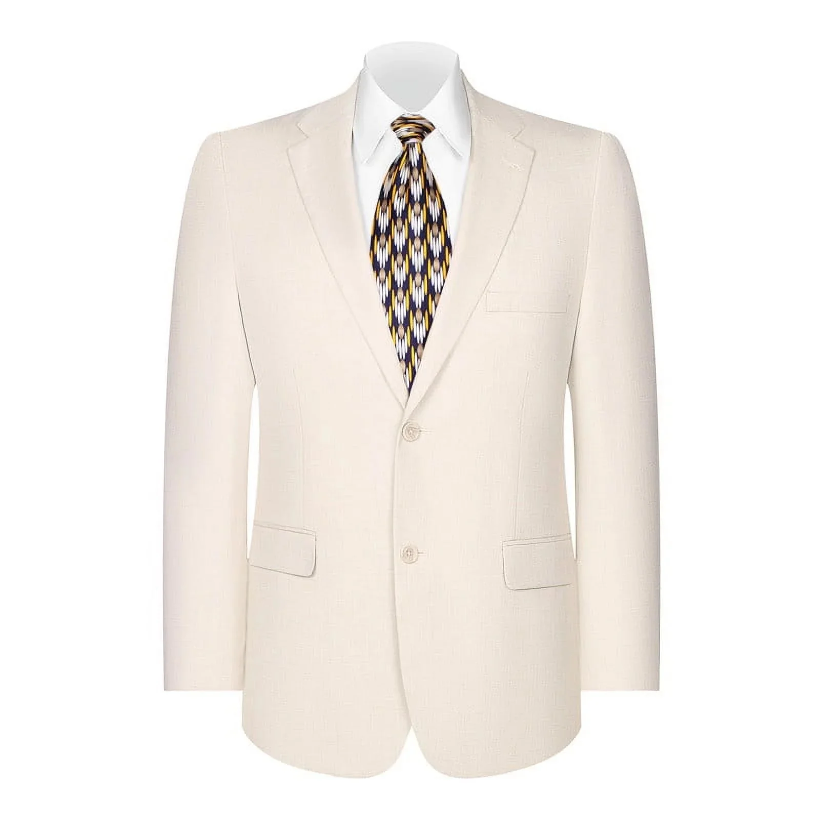Mens Blazer Classic Fit Sport Coat Two Buttons Lightweight Suit Jacket Iceberg Green - Image 7