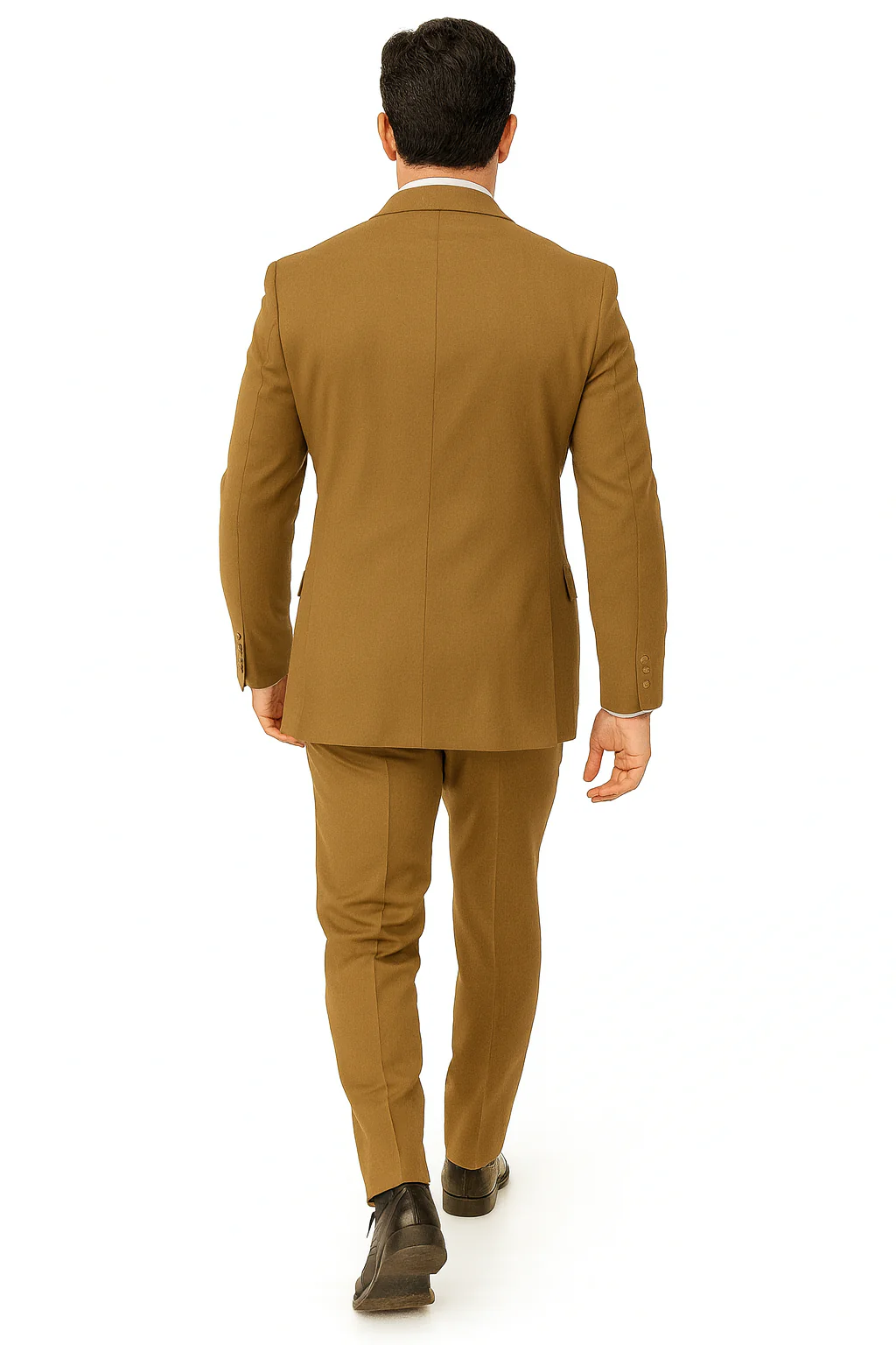 Mens Classic 3 button 2 Piece Suit in Navy - Image 35