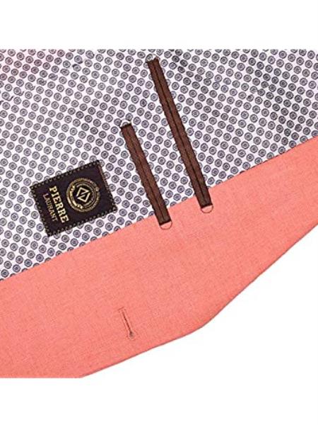 Mens Coral Blazer - Coral Sport Coat - Image 4