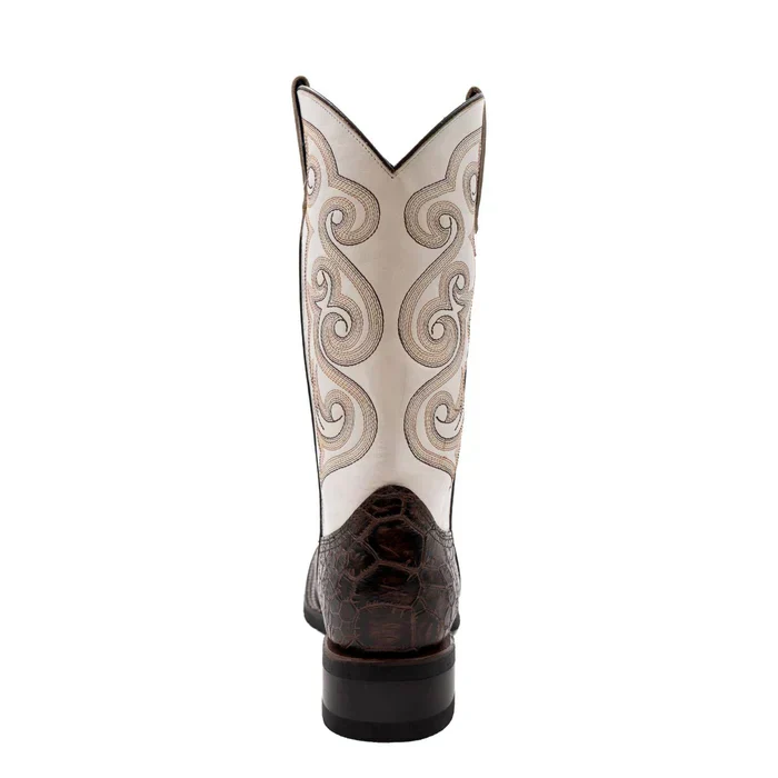 Men's Ferrini Kai Sea Turtle Print Boots Handcrafted Brown 42593-09 - Image 5