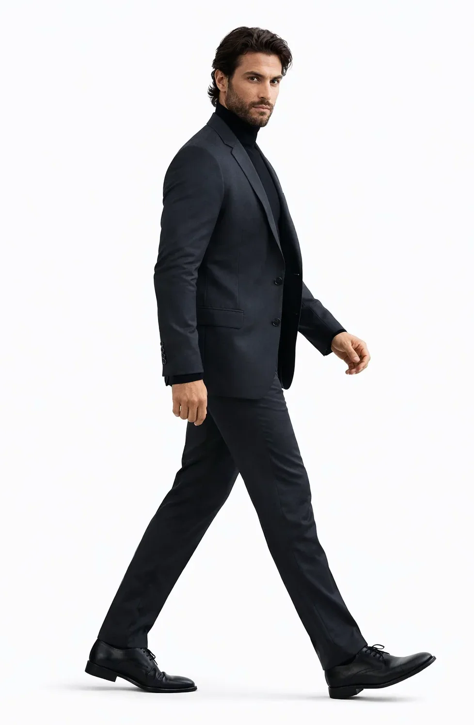 Mens John Wick Charcoal Suit Costume - Image 7