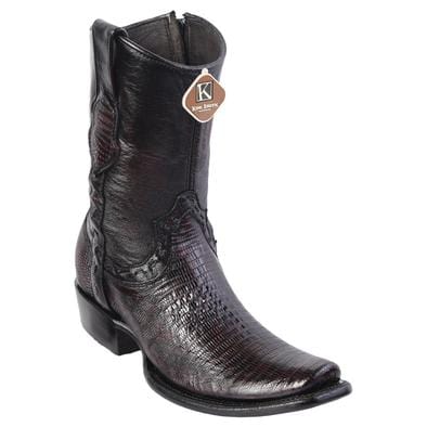 Men's King Exotic Original Lizard Skin Dubai Style Short Boots 479B07 - Image 5