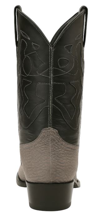 Men's King Exotic Snip Toe Sharkskin Boots Handcrafted Gray (494R0909) - Image 5
