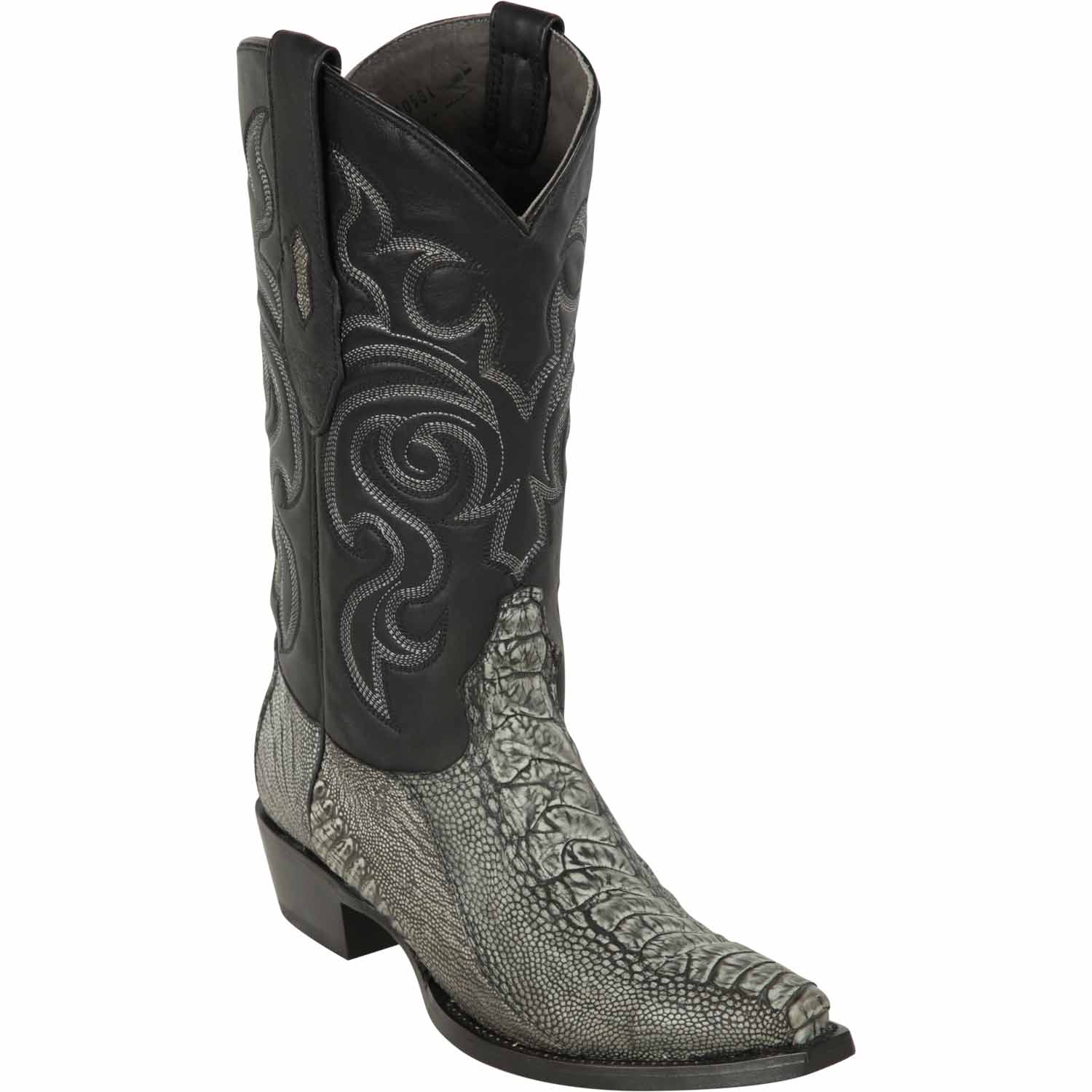 Men's Los Altos Original Ostrich Leg Snip Toe Boots - Image 11