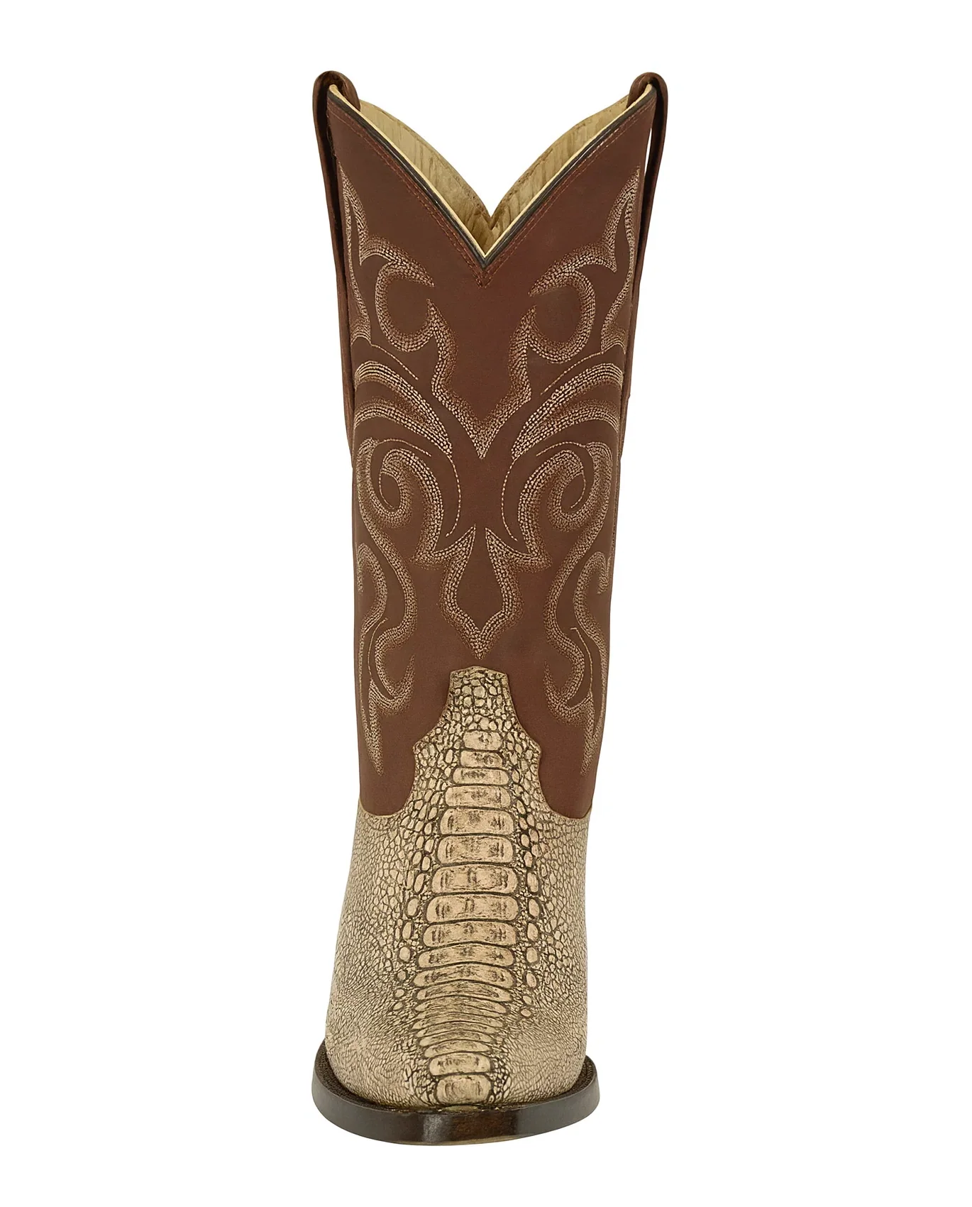 Men's Los Altos Original Ostrich Leg Snip Toe Boots - Image 2