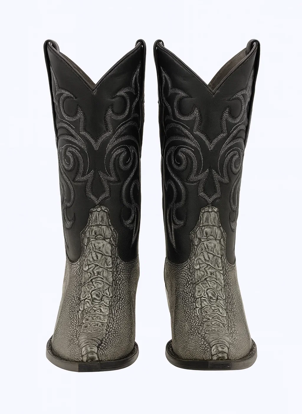 Men's Los Altos Original Ostrich Leg Snip Toe Boots - Image 4