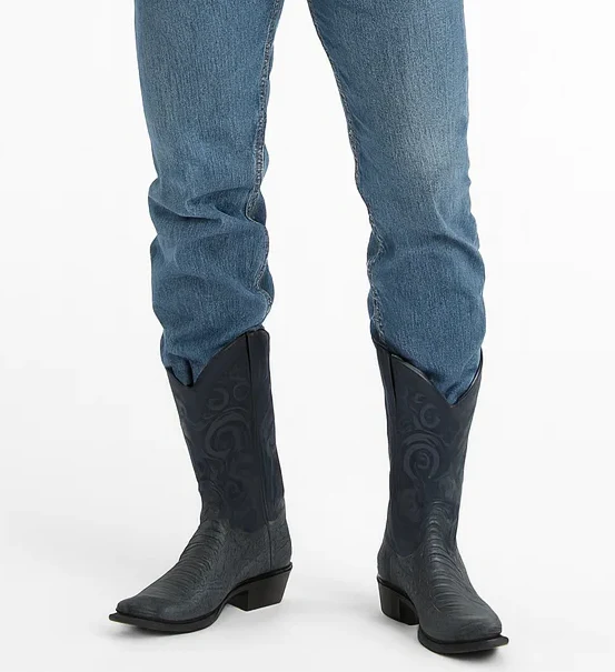 Men's Los Altos Original Ostrich Leg Snip Toe Boots - Image 9