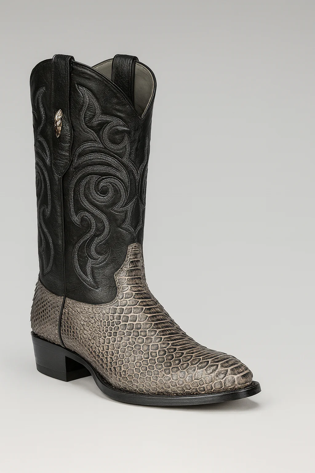 Men's Los Altos Python J-Toe Boots - Rustic - Image 10