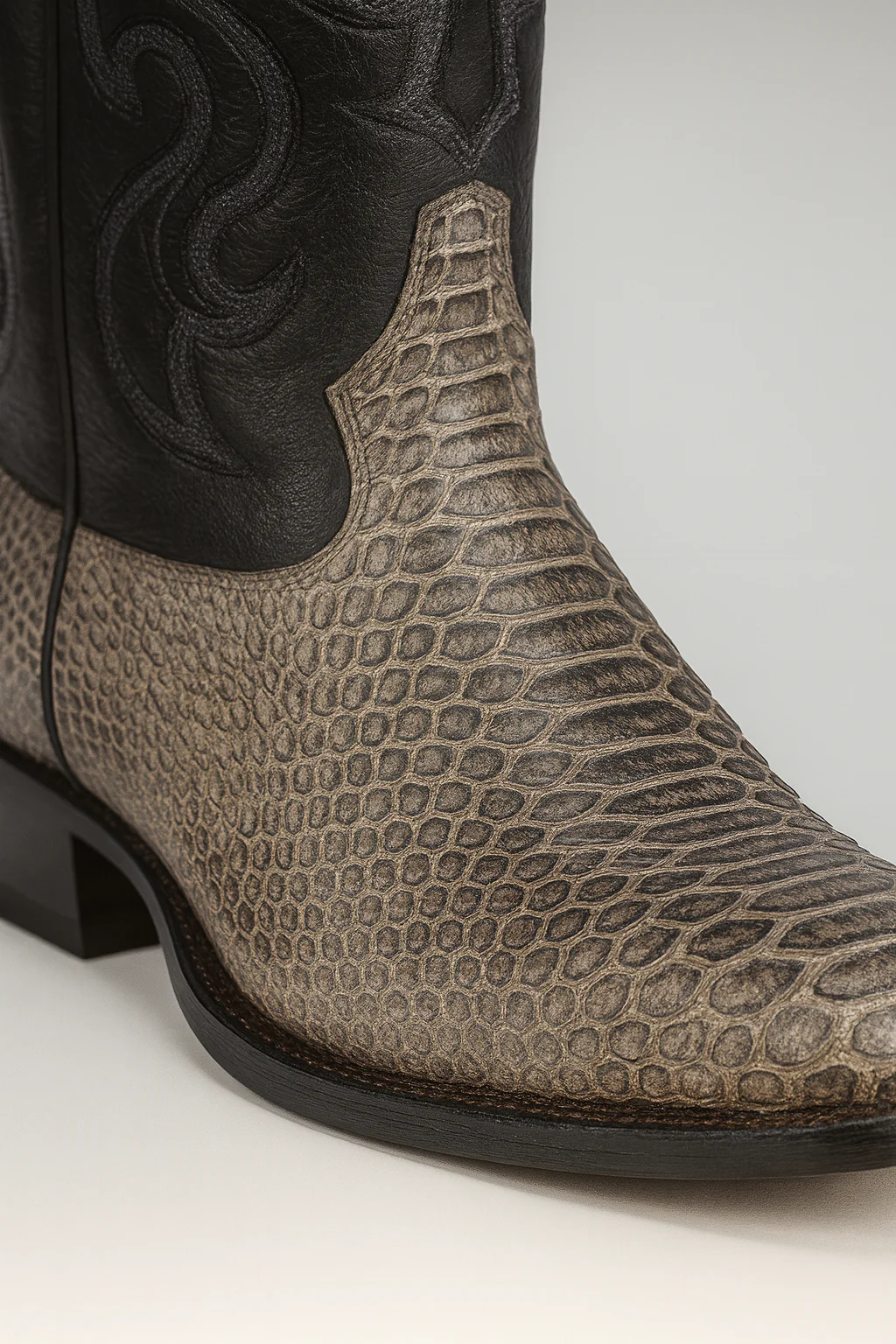 Men's Los Altos Python J-Toe Boots - Rustic - Image 13