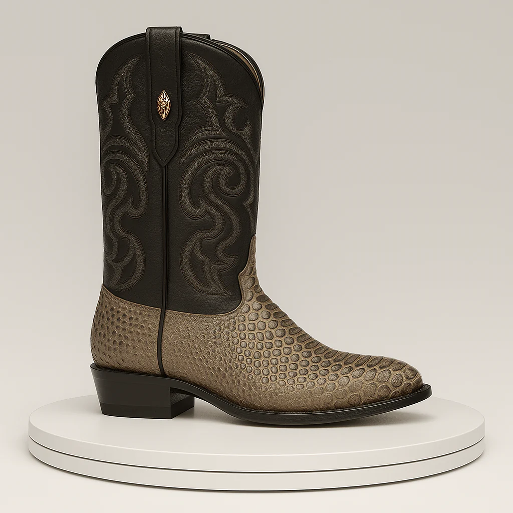 Men's Los Altos Python J-Toe Boots - Rustic - Image 14