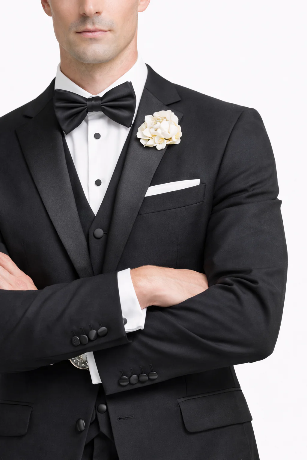 Mens Tiglio Black Tuxedo – Classic Formal Dinner Suit for Wedding, Prom and Black Tie Events - Image 11