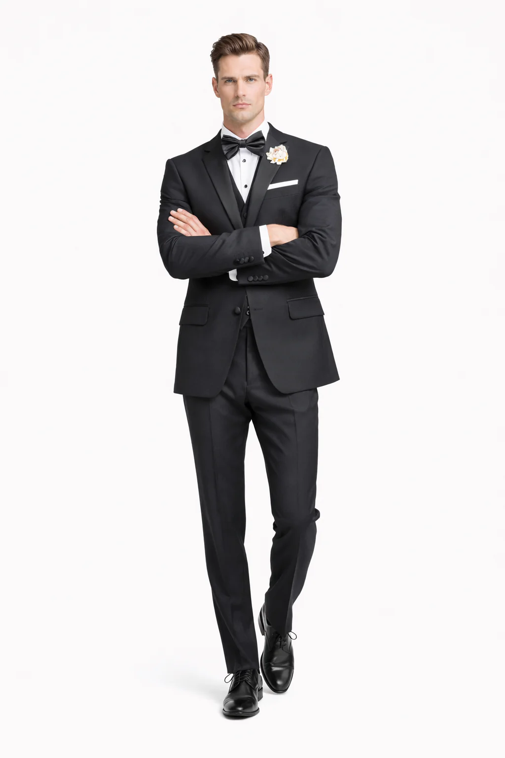 Mens Tiglio Black Tuxedo – Classic Formal Dinner Suit for Wedding, Prom and Black Tie Events - Image 5