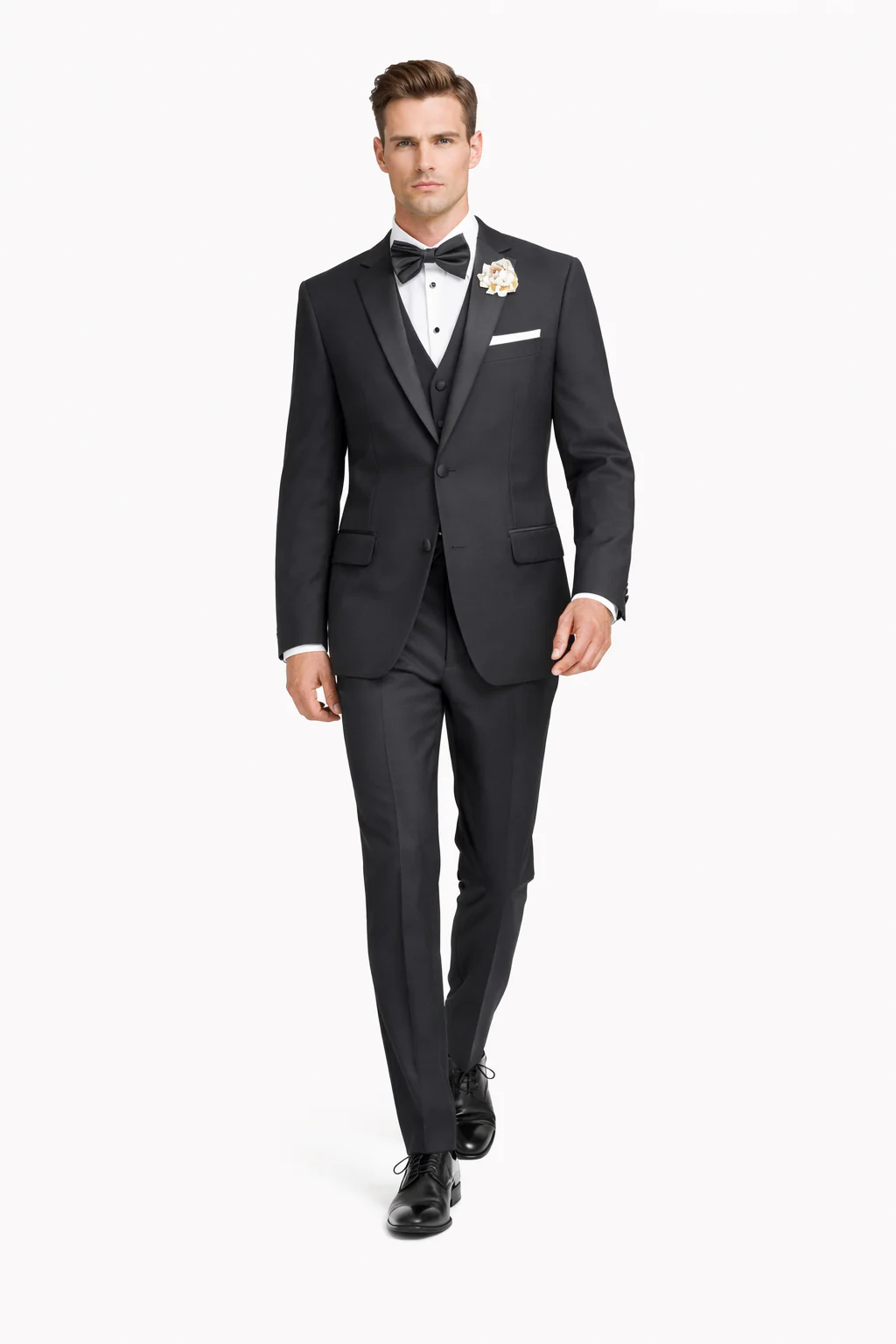 Mens Tiglio Black Tuxedo – Classic Formal Dinner Suit for Wedding, Prom and Black Tie Events - Image 9