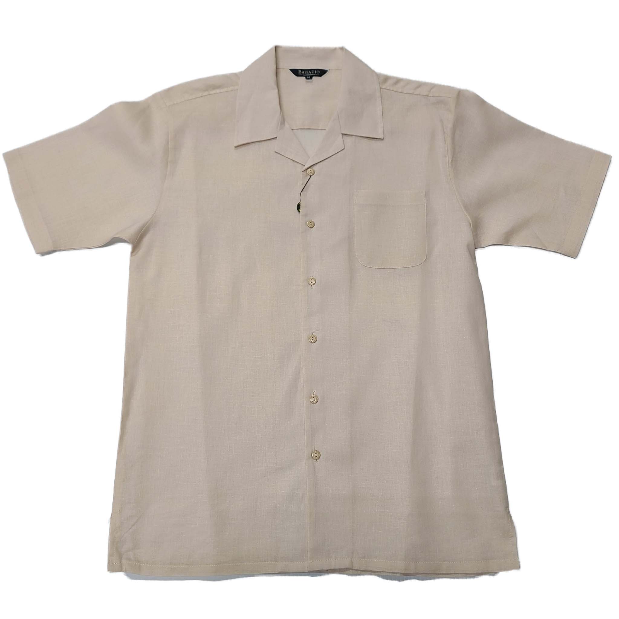 Mens Natural Linen Shirt and Pants Casual Outfit Set - Image 4