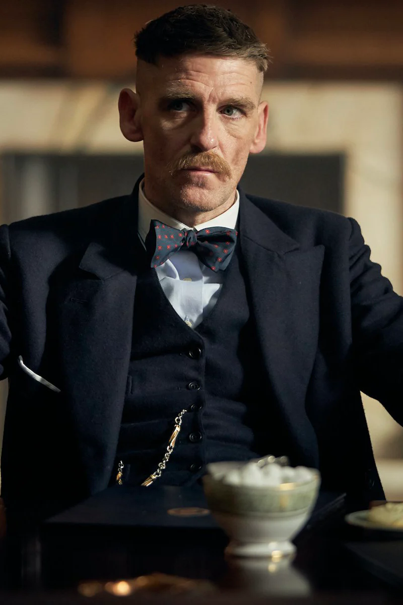 Mens Peaky Blinders Costume Arthur Shelby Vested