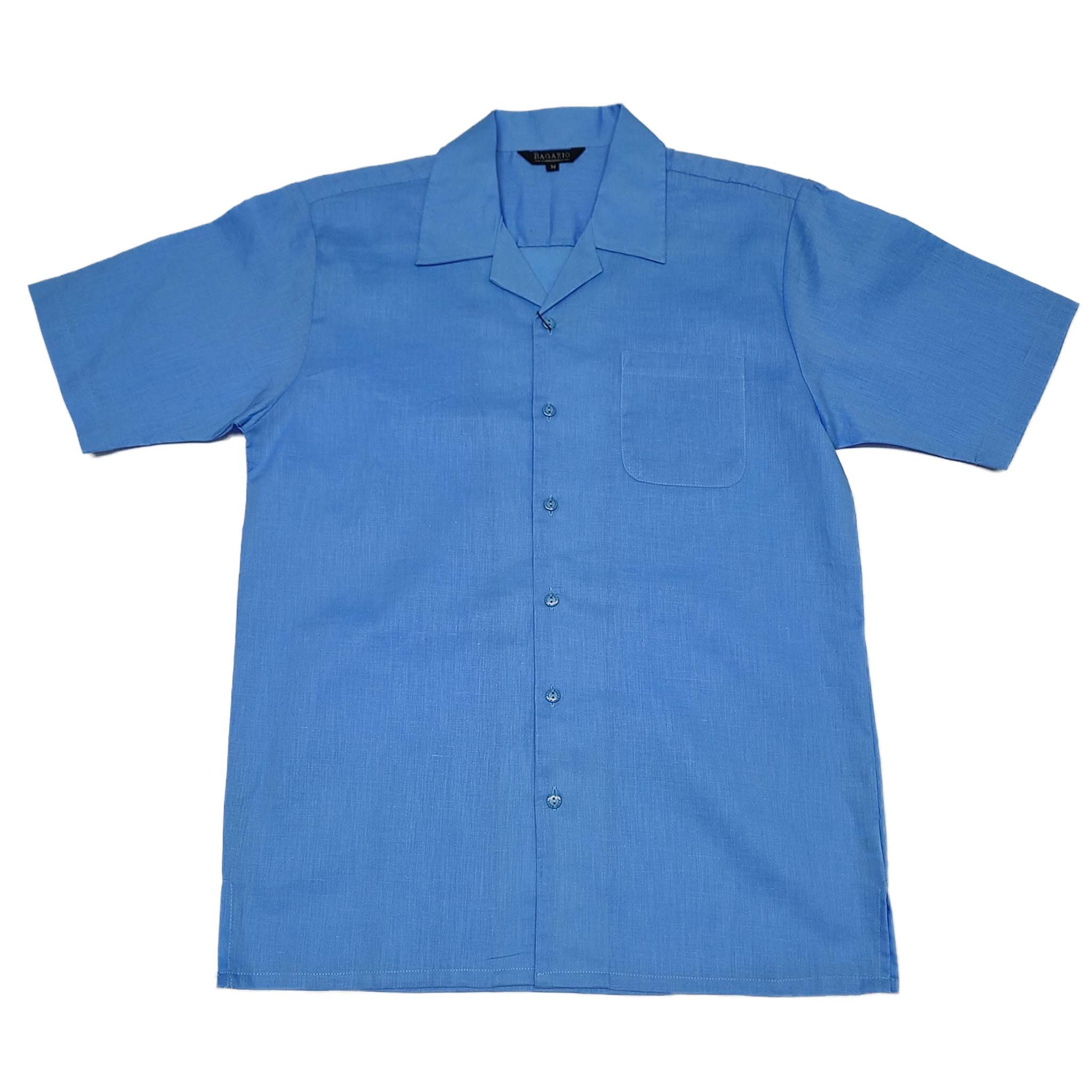 Mens Powder Blue Linen Casual Suit Set - Image 4