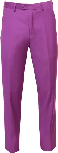 Mens Slim Fit Light Purple Dress Pants – Modern Formal Trousers for Business, Weddings and Parties - Image 6