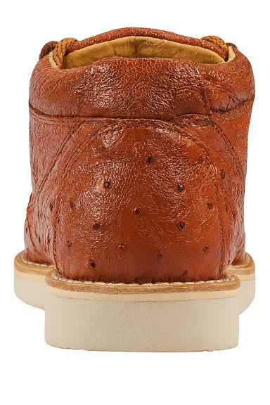 Men's Wild West Boots Caiman and Ostrich Skin Shoe 2ZA050203 - Image 5