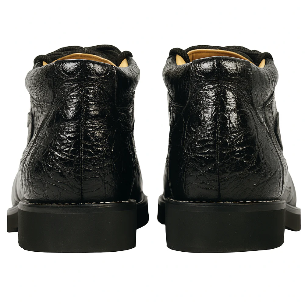 Men's Wild West Boots Caiman and Ostrich Skin Shoe 2ZA050205 - Image 7