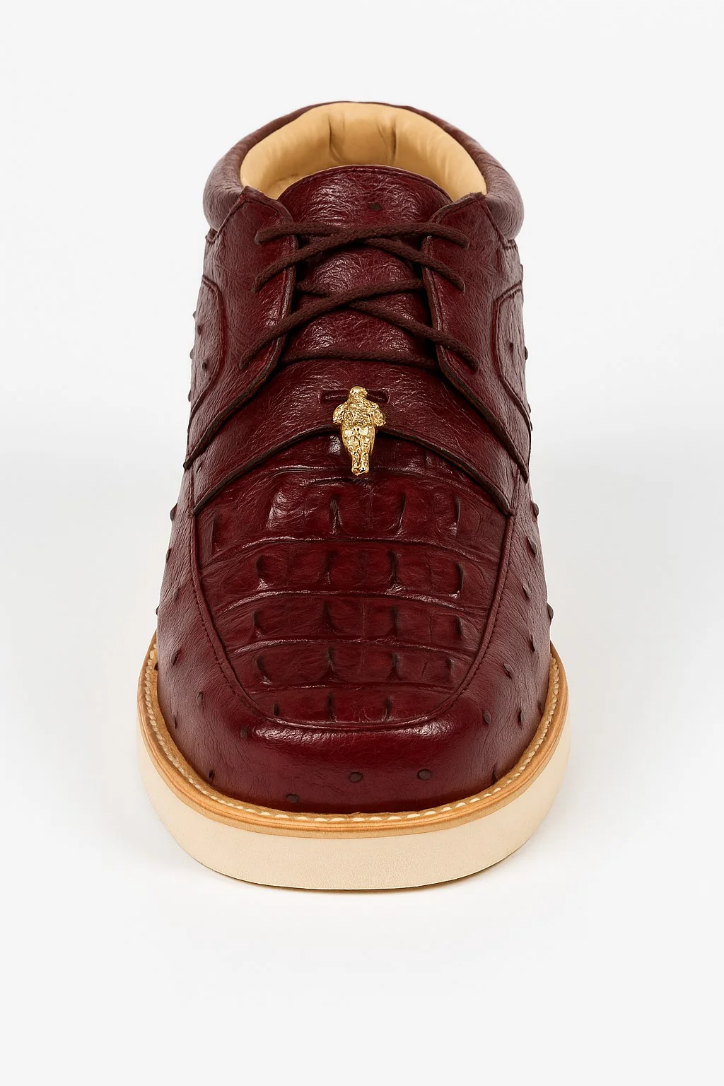 Men's Wild West Boots Caiman and Ostrich Skin Shoe 2ZA050206 - Image 7