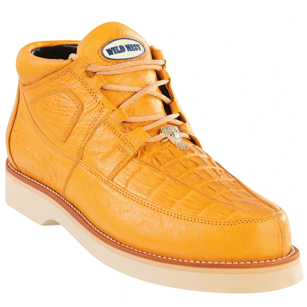 Men's Wild West Boots Caiman and Smooth Ostrich Skin Shoe 2ZA052802 - Image 10