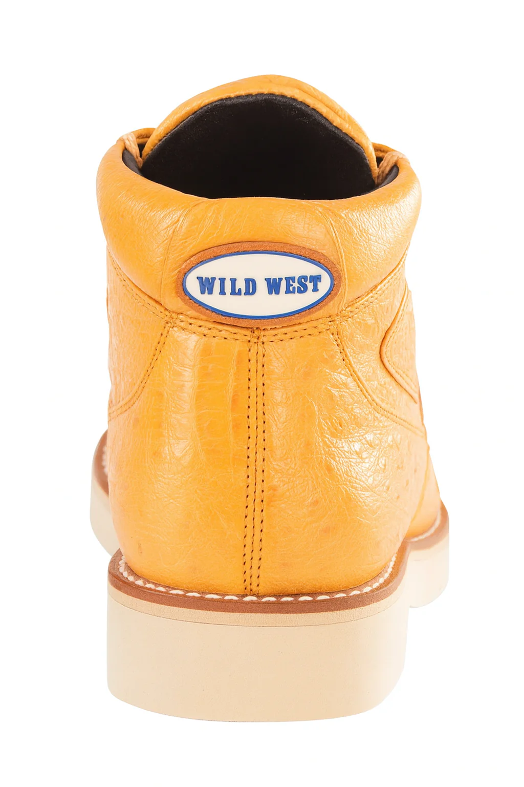 Men's Wild West Boots Caiman and Smooth Ostrich Skin Shoe 2ZA052802 - Image 8