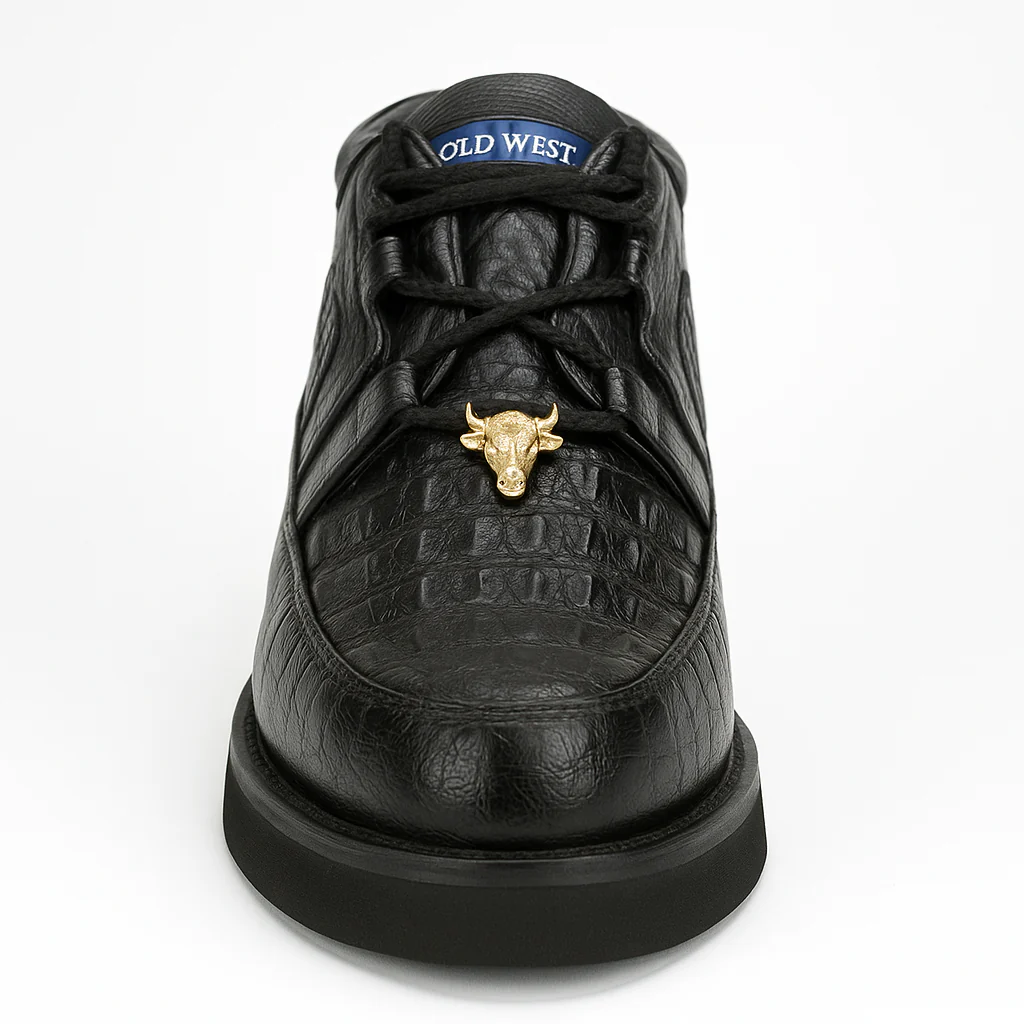 Men's Wild West Boots Caiman and Smooth Ostrich Skin Shoe 2ZA052805 - Image 8