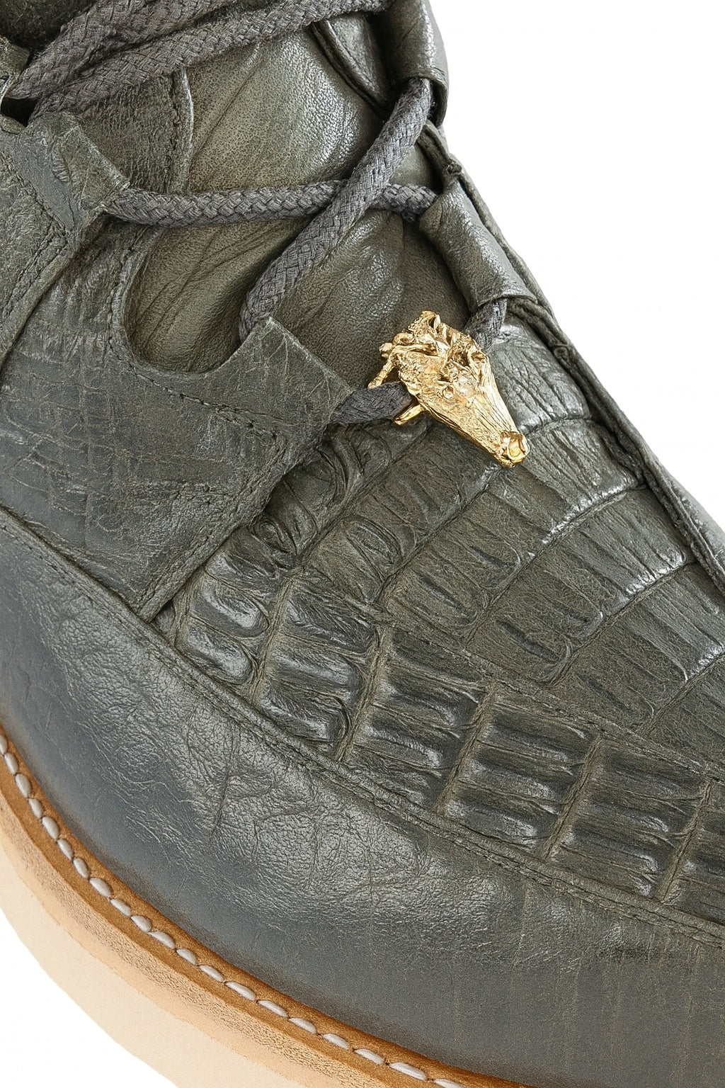 Men's Wild West Boots Caiman and Smooth Ostrich Skin Shoe 2ZA052809 - Image 8
