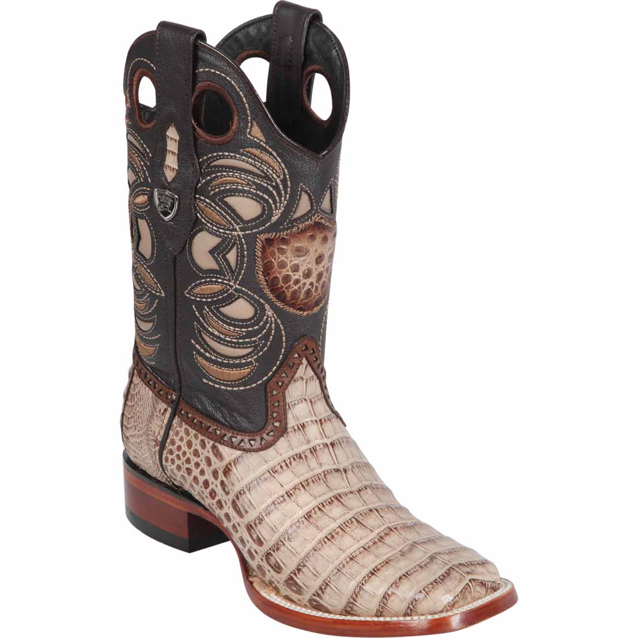 Men's Wild West Caiman Belly Ranch Toe Boots 282482 - Image 4