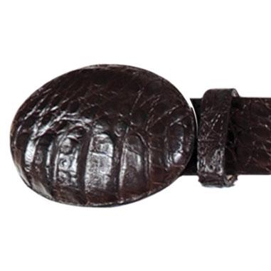 Men's Wild West Caiman Belly Skin Cowboy Belt 2C118207 - Image 2