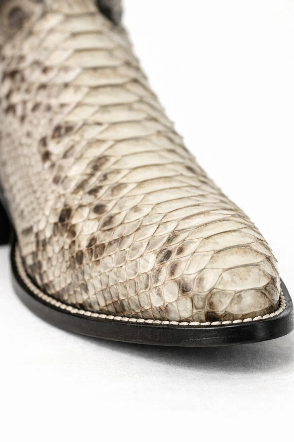 Men's Wild West Python Skin Yellow Gold J Toe Boots 29957 - Image 37
