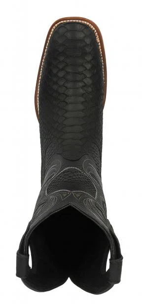 Men's Wild West Python Skin Rodeo Toe Boot 2818G5705 - Image 3